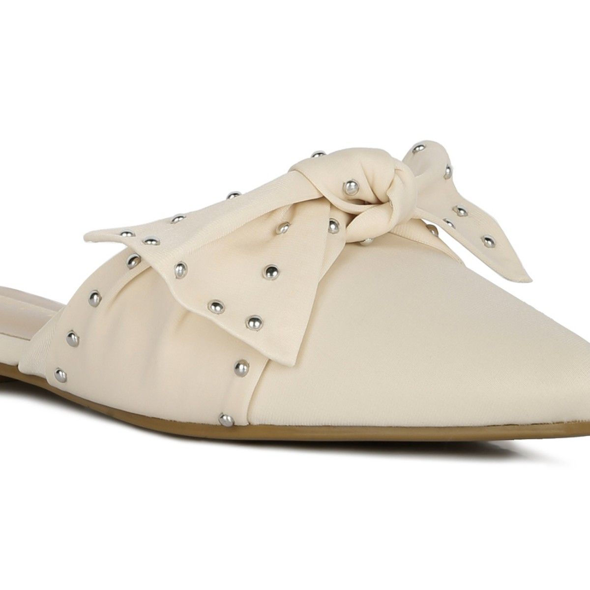 London Rag Embellished Beige Mules Buy London Rag Embellished Beige