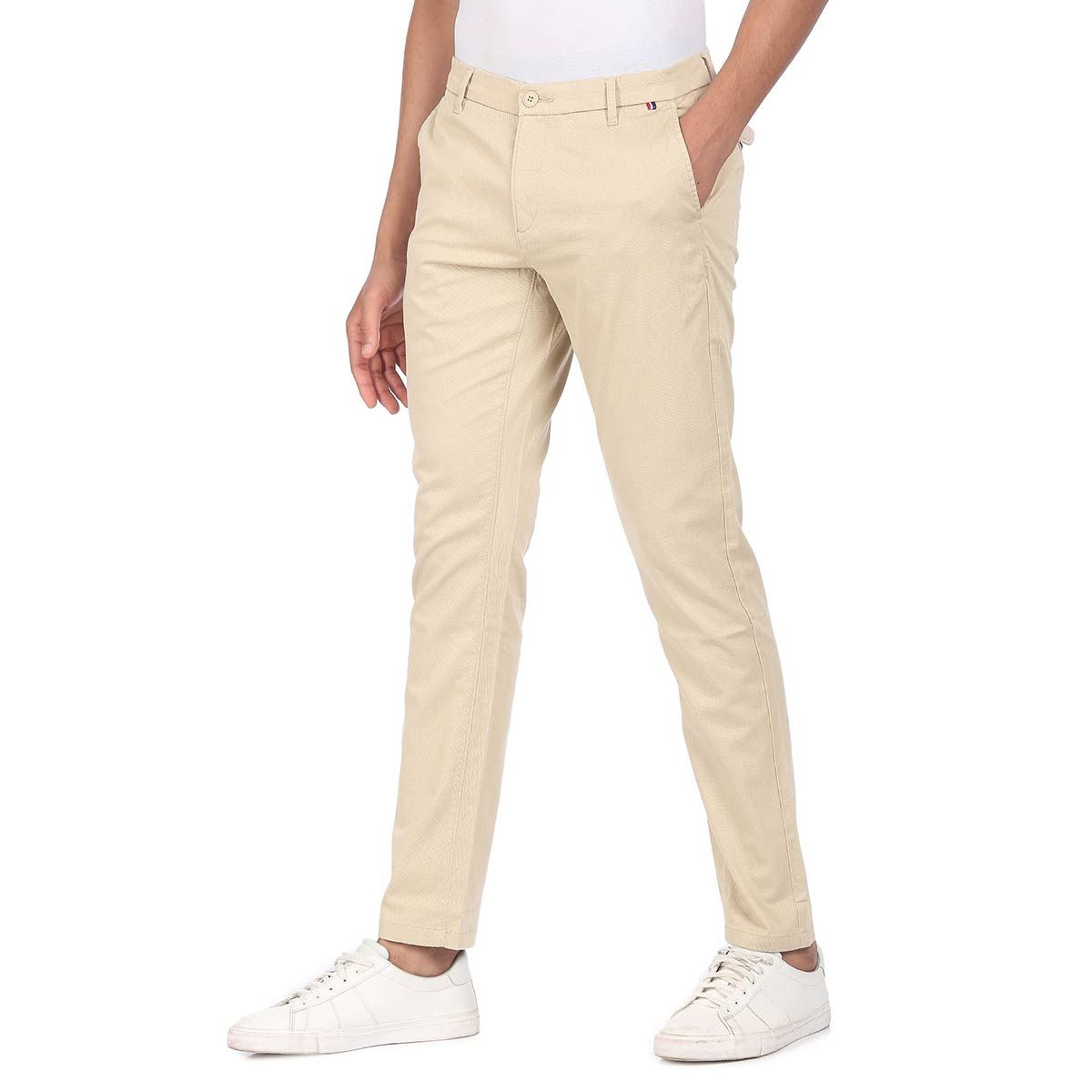 US POLO ASSN Casual Trousers  Buy US POLO ASSN Men Dark Grey Mid  Rise Solid Austin Trim Fit Casual Trouser Online  Nykaa Fashion