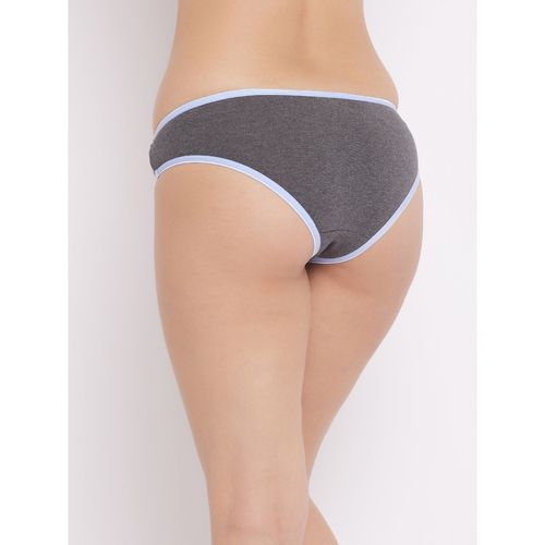 Buy Clovia Cotton Spandex High waist Outer elastic Hipster Panty Online