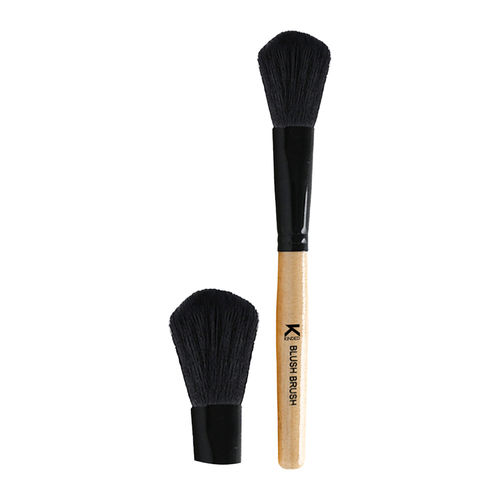 KINDED Professional Natural Wooden Handle Blush Makeup Brush