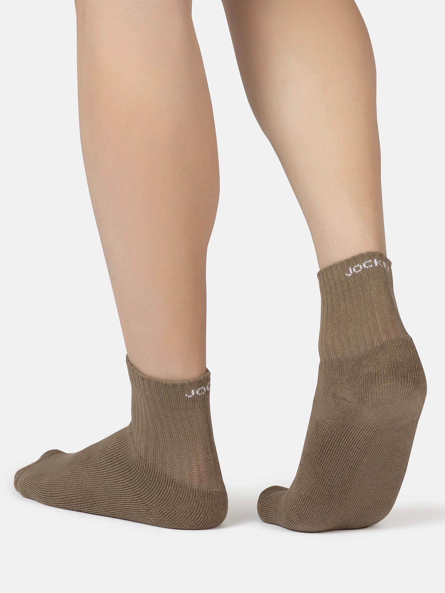 Buy Jockey 7036 Men Compact Cotton Terry Ankle Length Socks