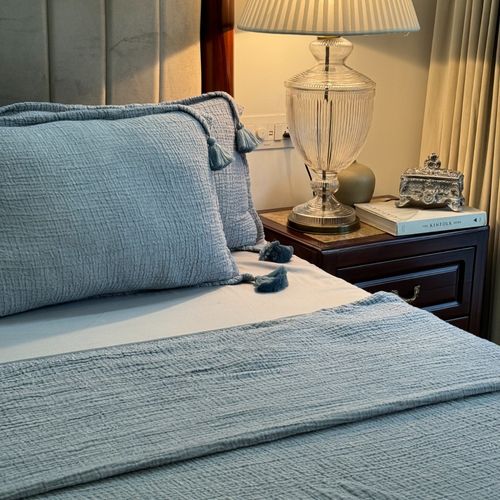 Buy Sadyaska Meraki Woven Bedspread (King) Online
