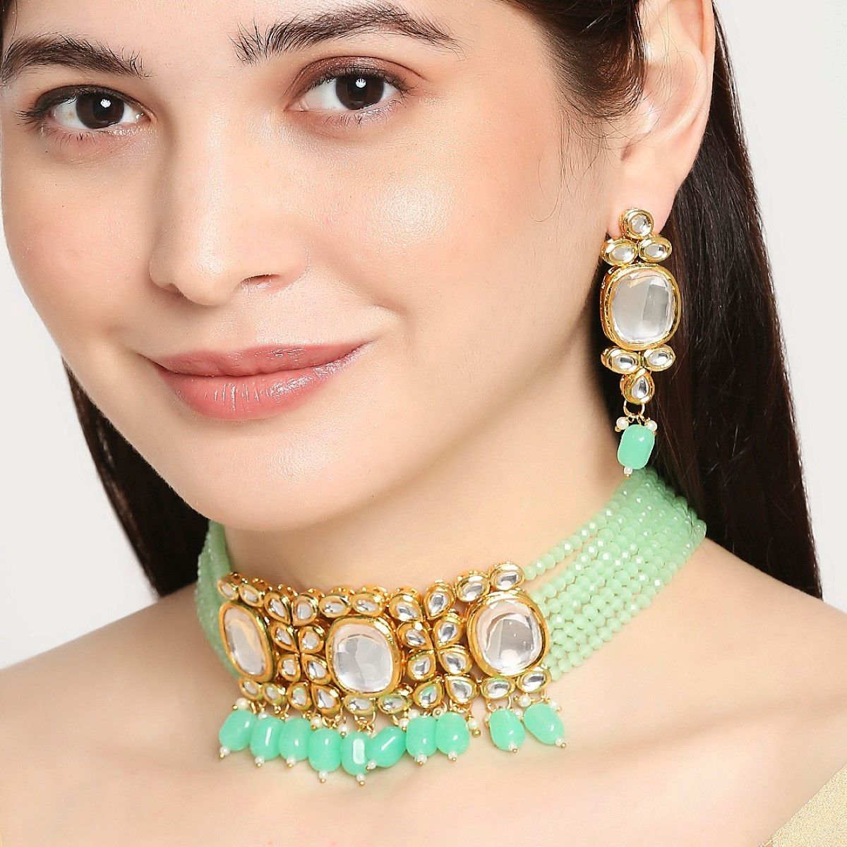 Ethnic store choker necklace