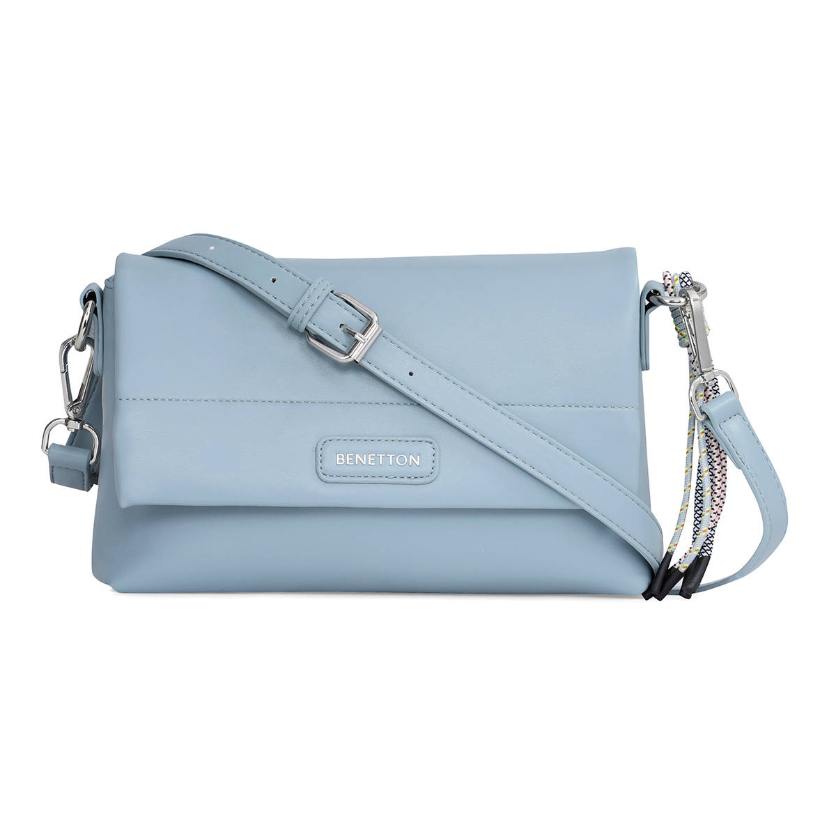 United Colors of Benetton Lilly Women Sling Bag - Blue