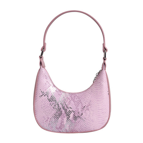 Lino Perros Women's Pink Synthetic Leather Hobo