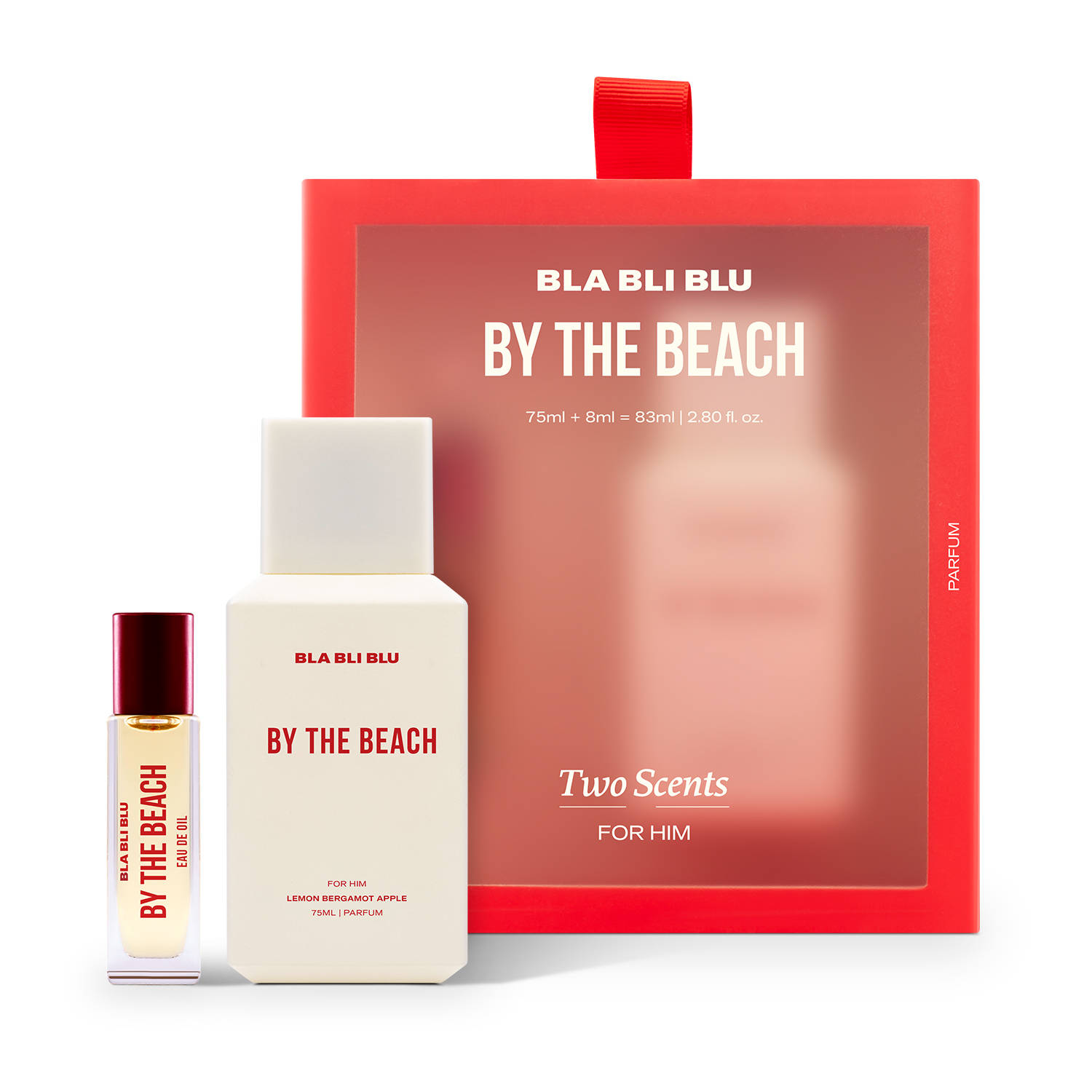 Bla Bli Blu By The Beach Perfume Set With Perfume Spray & Fragrance Oil