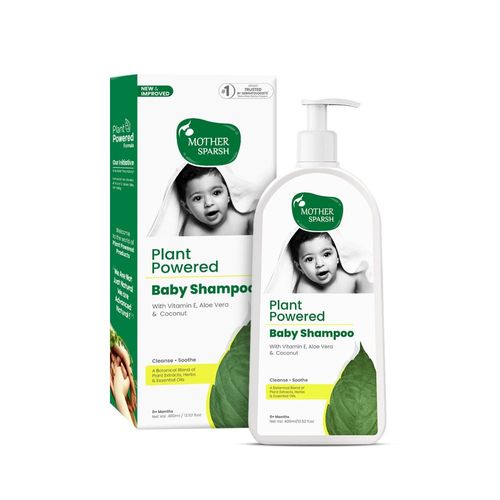 Buy Mother Sparsh Plant Powered Natural Baby Shampoo, Tear Free