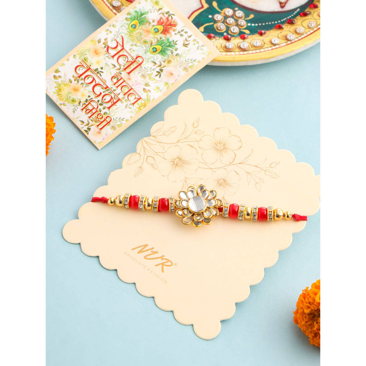 NVR Red Thread Rakhi