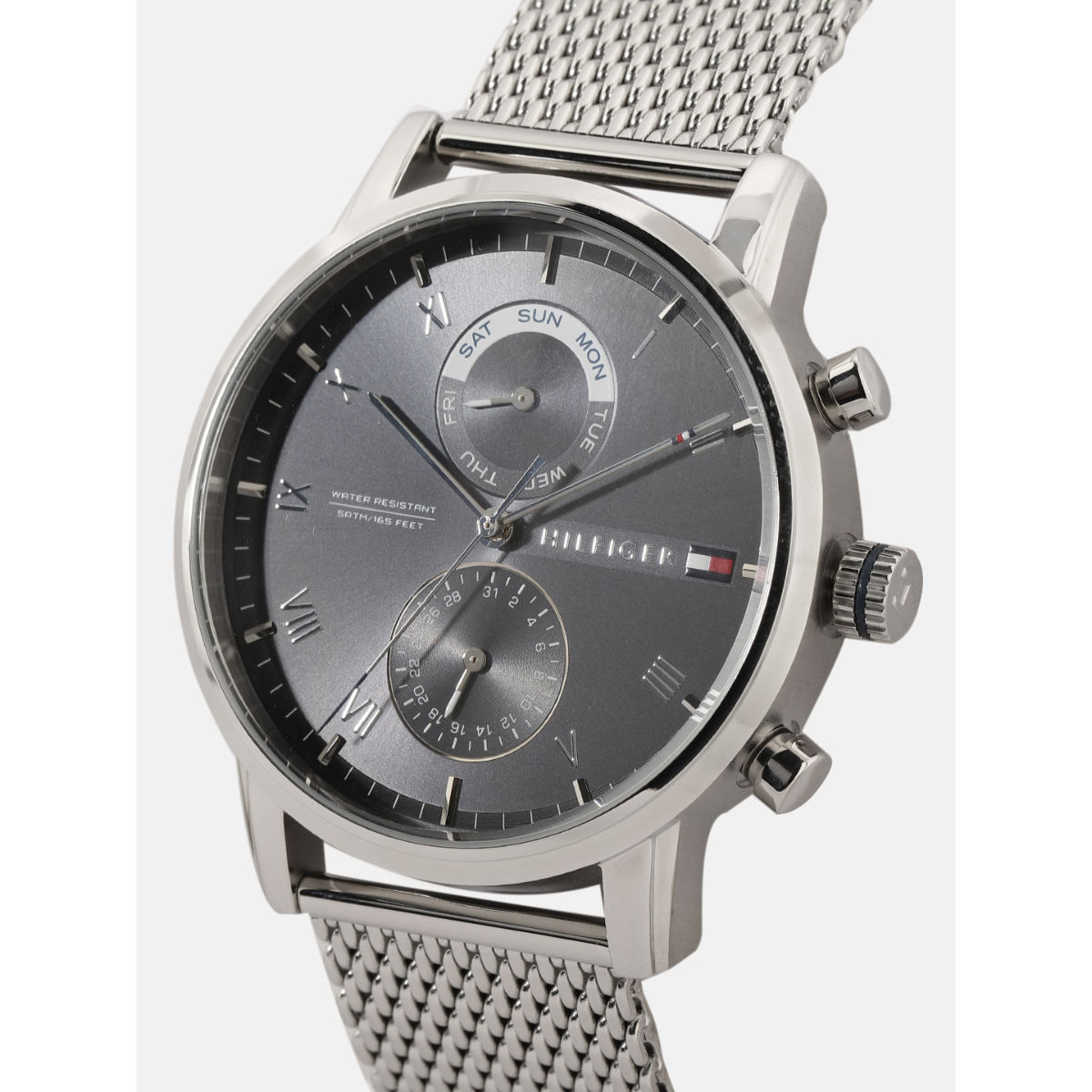 Buy Tommy Hilfiger TH1710402 Grey Dial Analog Watch For Men Online