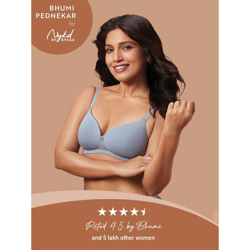 Buy Nykd by Nykaa Cups of Joy Wire-free Shaping Bra - Peach NYB094 Online