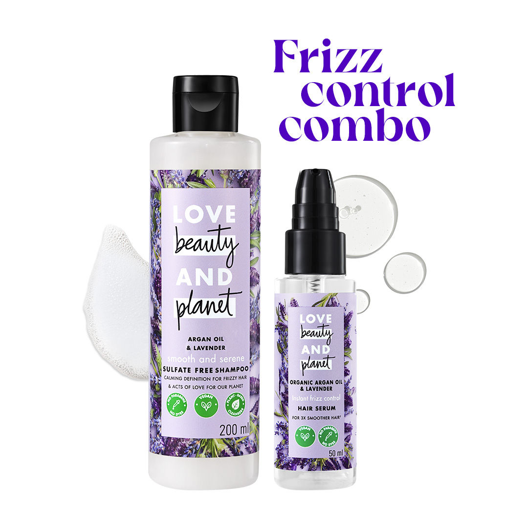 Love Beauty & Planet Argan Shampoo + Serum Combo