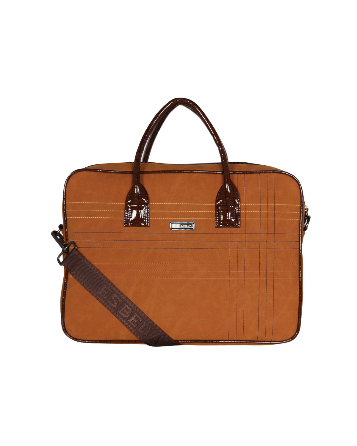 esbeda leather laptop bag