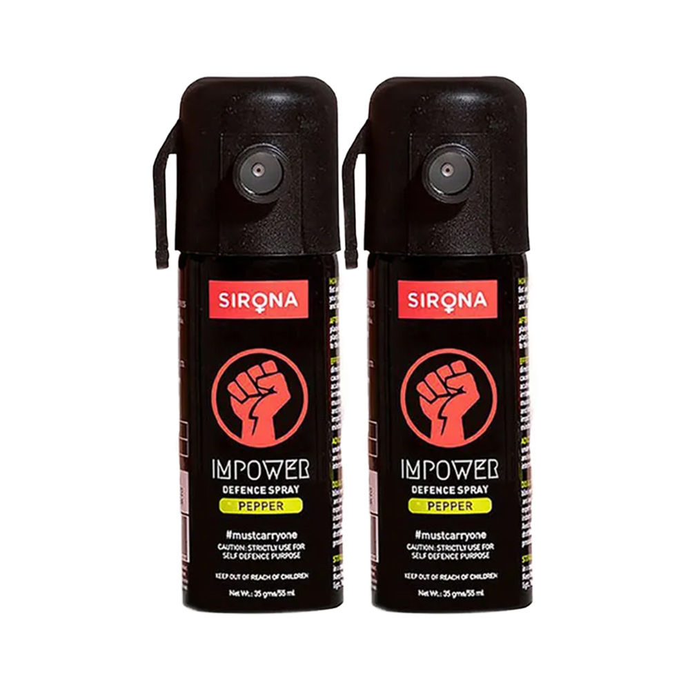 IMPOWER Self Defence Pepper Spray for Woman Safety, Pocket size and 100