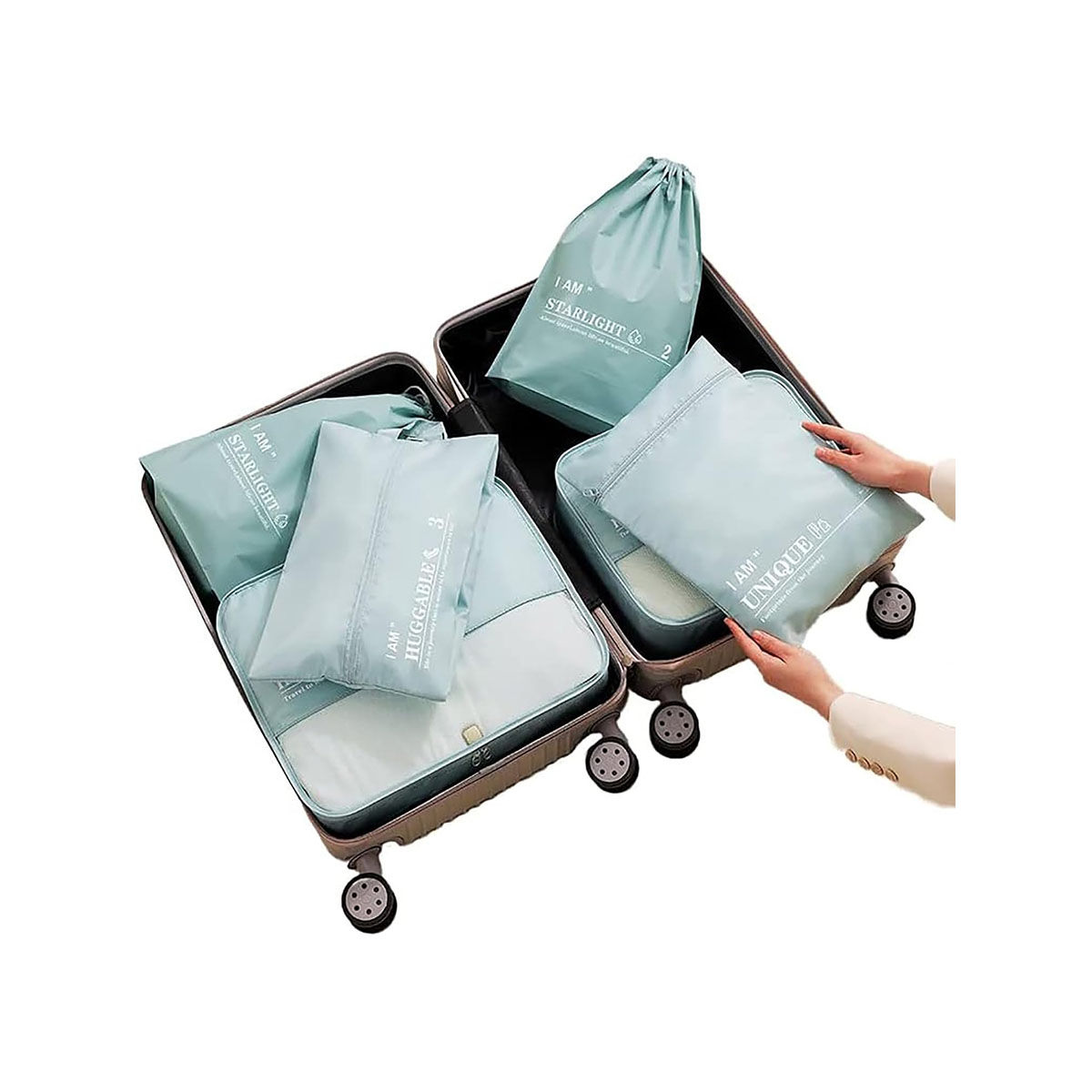 Suitcase Storage Bags Plastic Bags For Suitcases House Of Quirk