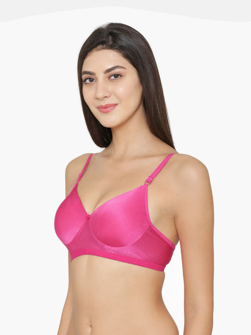 Abelino Lightly Padded Push Up Bra Pink Buy Abelino Lightly Padded Push Up Bra Pink Online At Best Price In India Nykaa