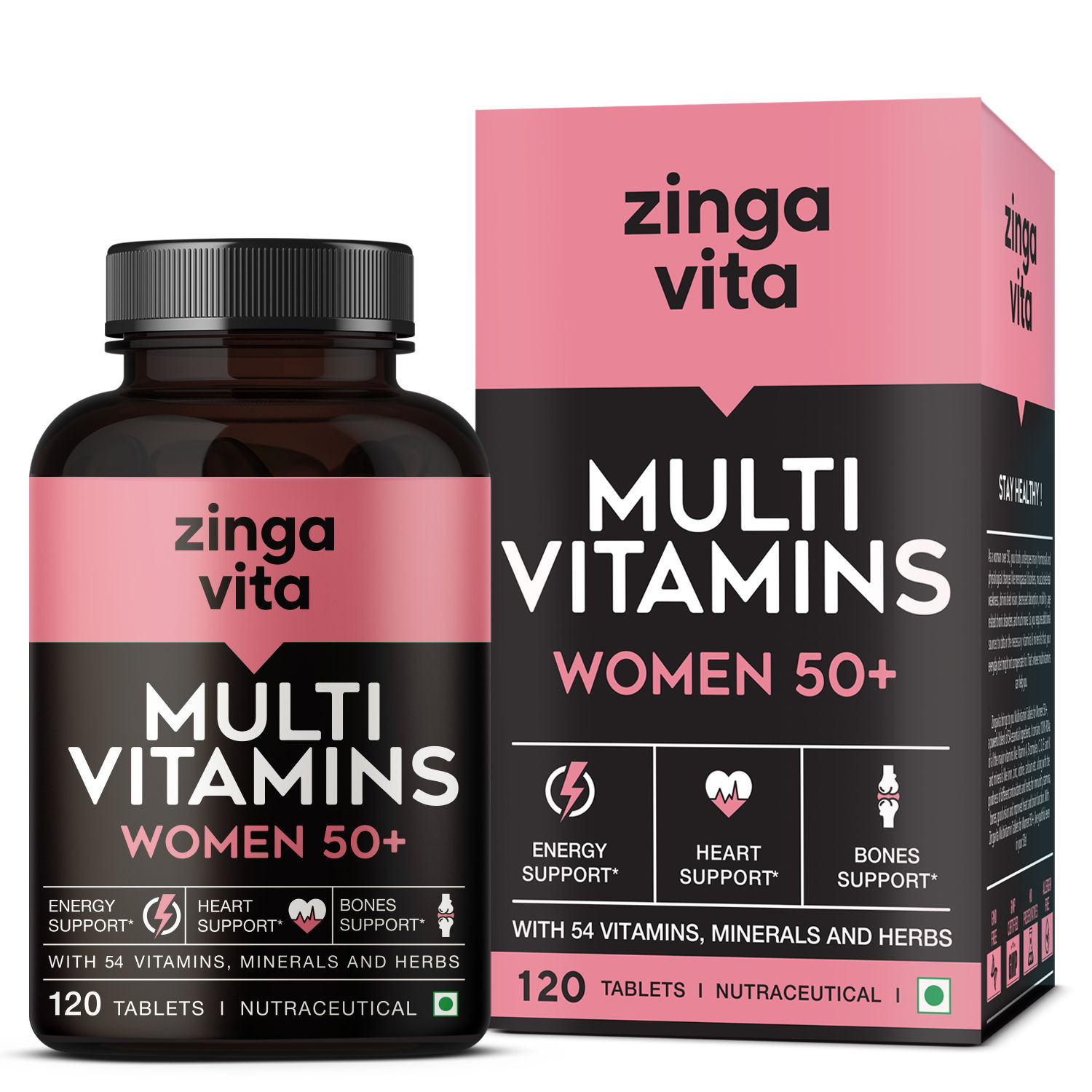 Zingavita Multivitamin Tablets For Women 50+ Buy Zingavita Multivitamin Tablets For Women 50