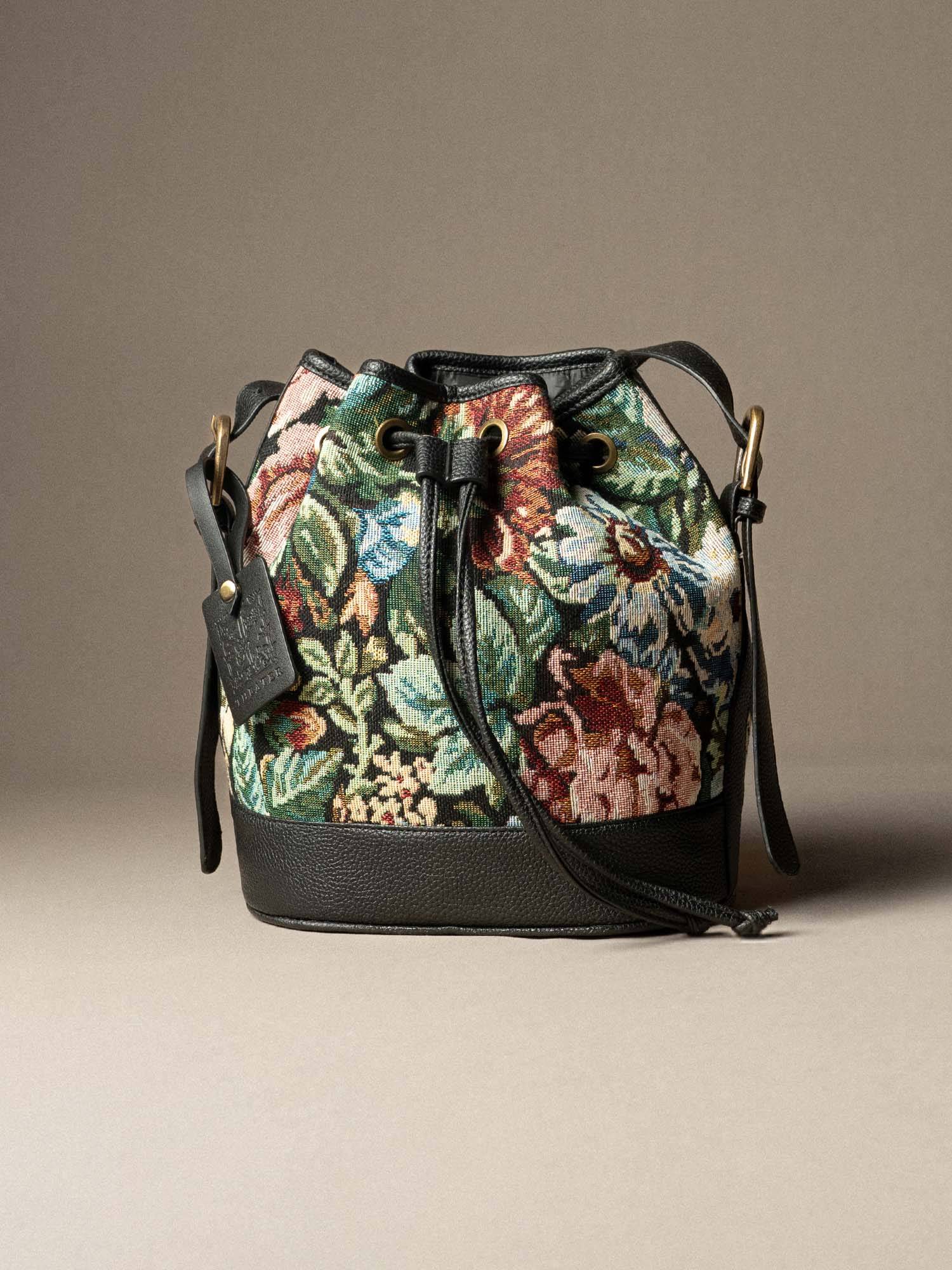 Theater Sangria Floral Printed Sling Bag