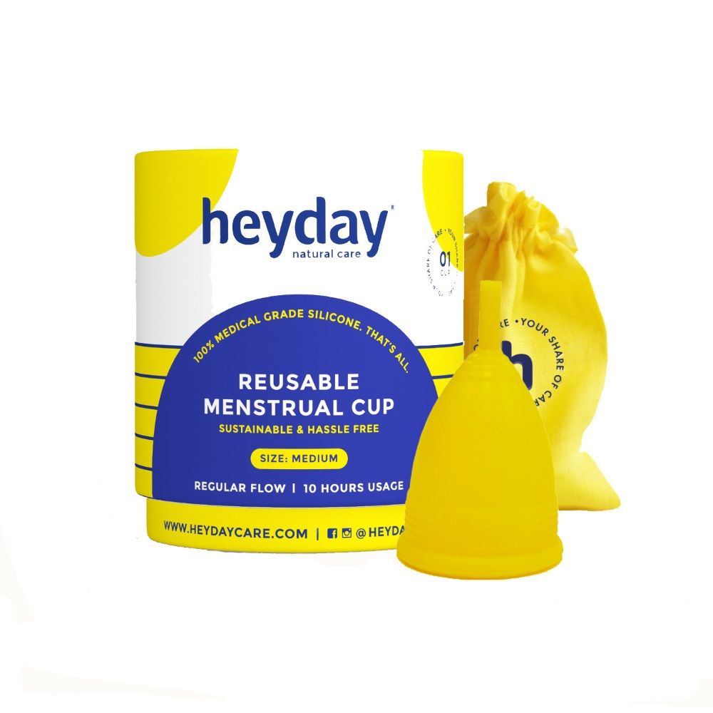 Heyday Reusable Menstrual Cup Regular Flow Medium