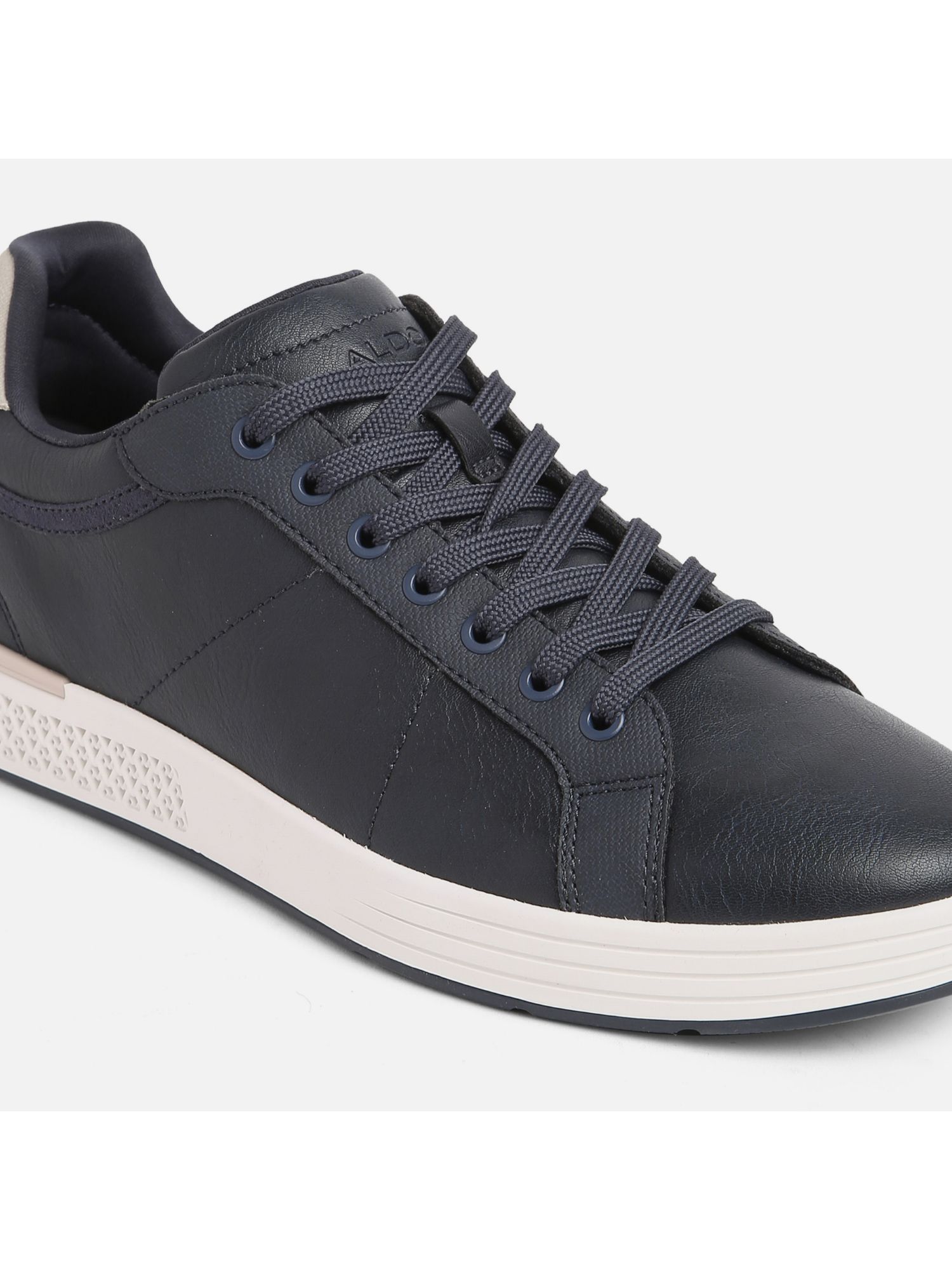 Buy Aldo Polyspec Synthetic Navy Solid Sneakers Online