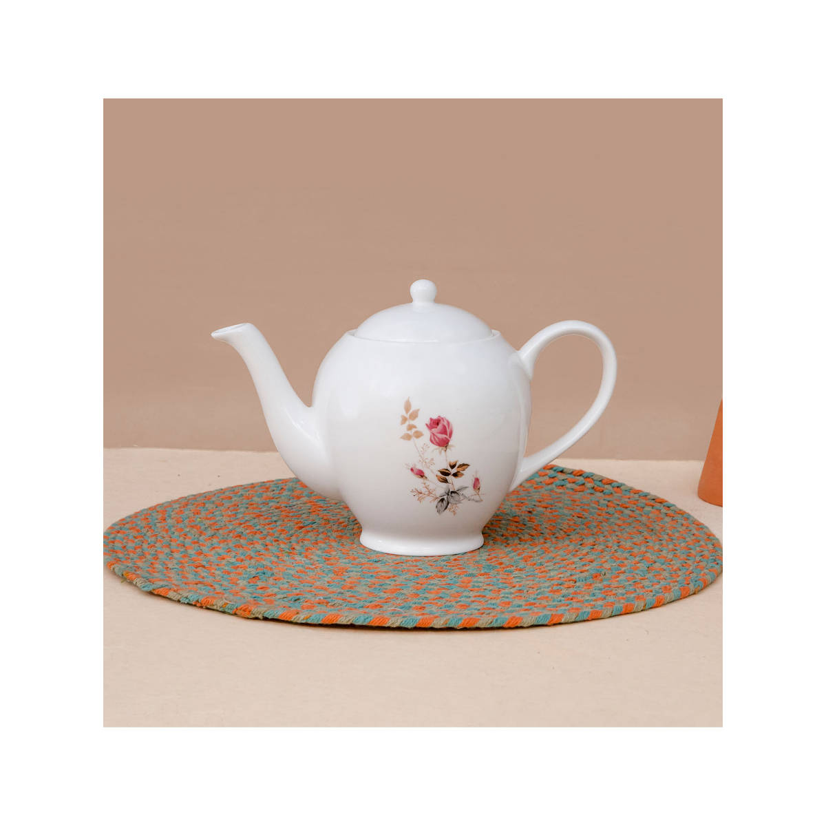 CLAY CRAFT Fine Ceramic Serving Teapot, Kettle 1150 ml