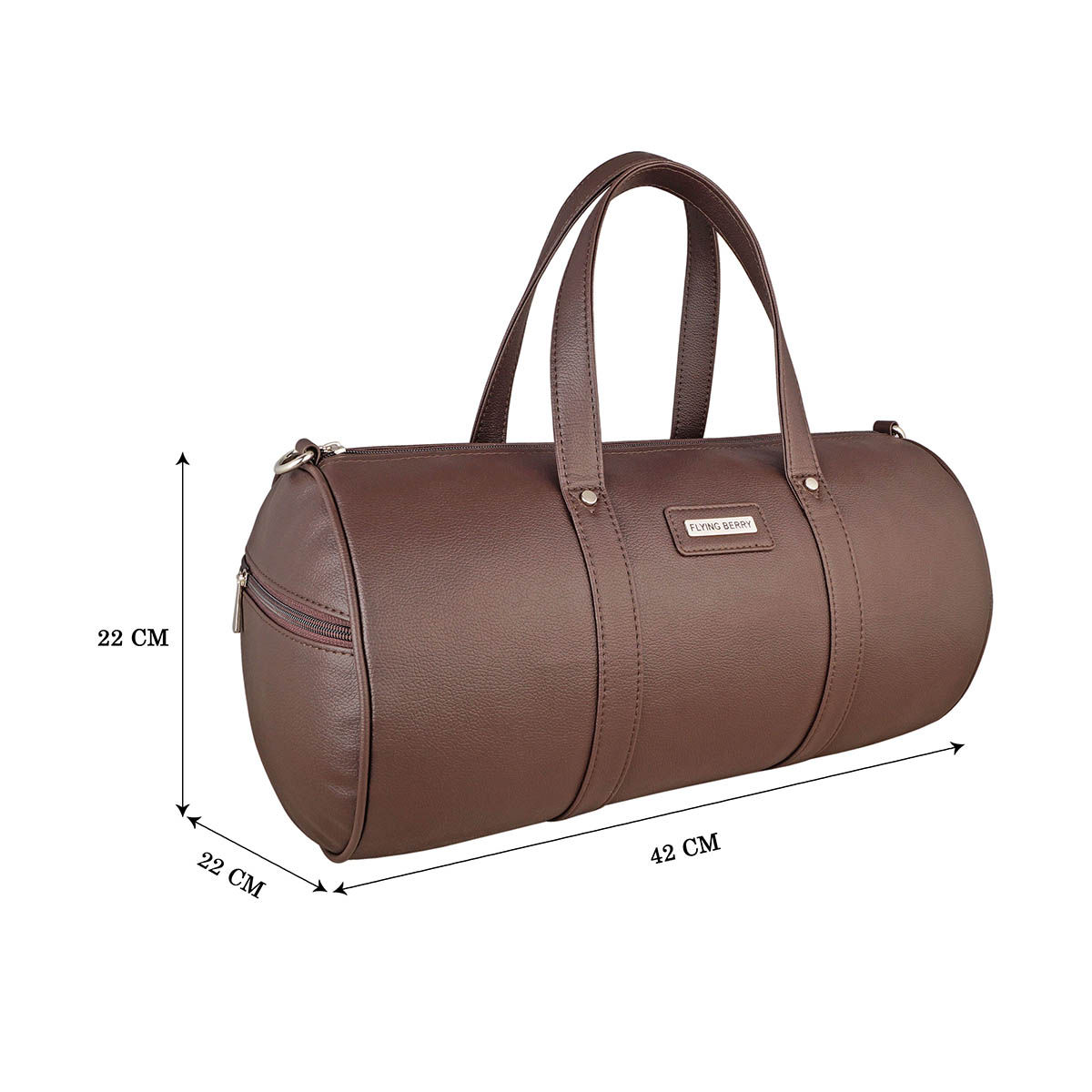 FLYING BERRY Unisex Brown Duffle Bag Buy FLYING BERRY Unisex Brown
