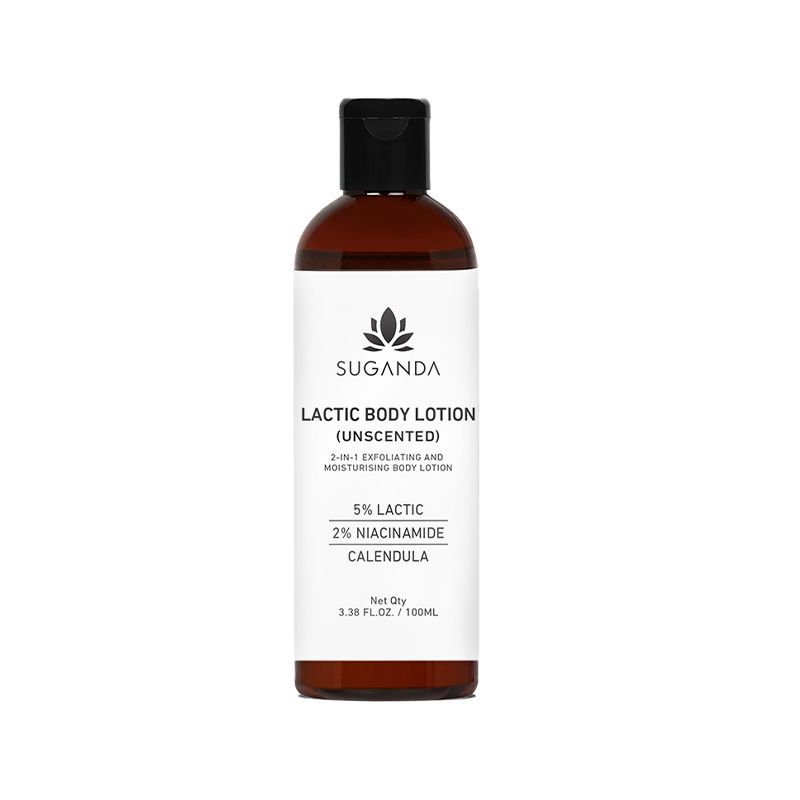 Suganda Lactic Body Lotion Strawberry Skin, KP, 2In1 Exfoliating