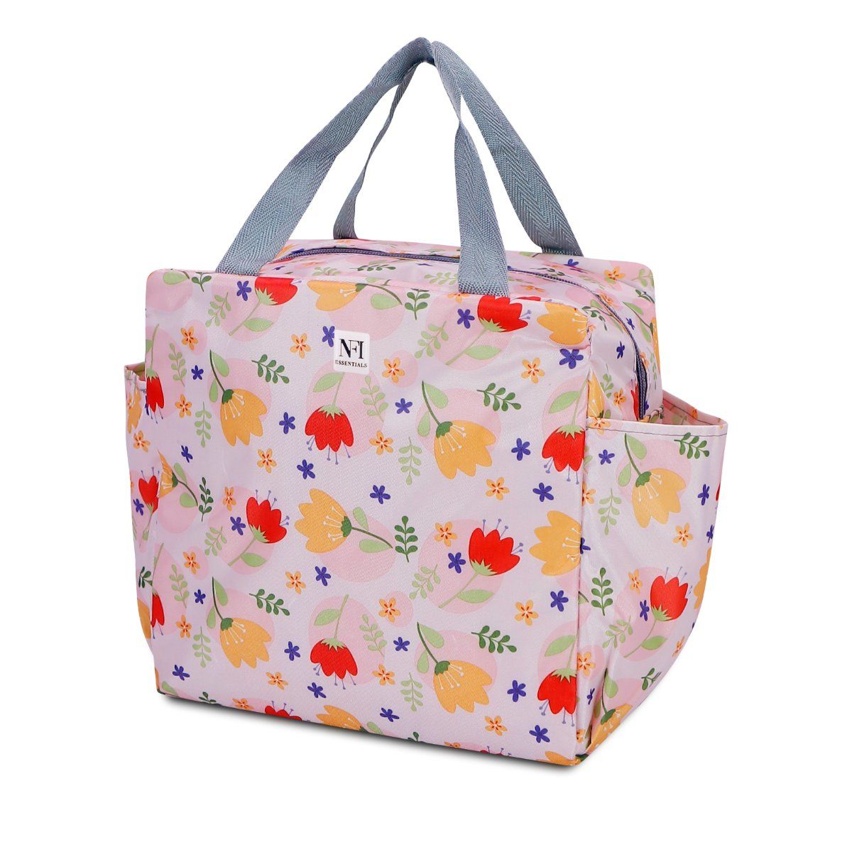 Buy NFI Essentials Pink Unisex Insulated Large Lunch Bag Online