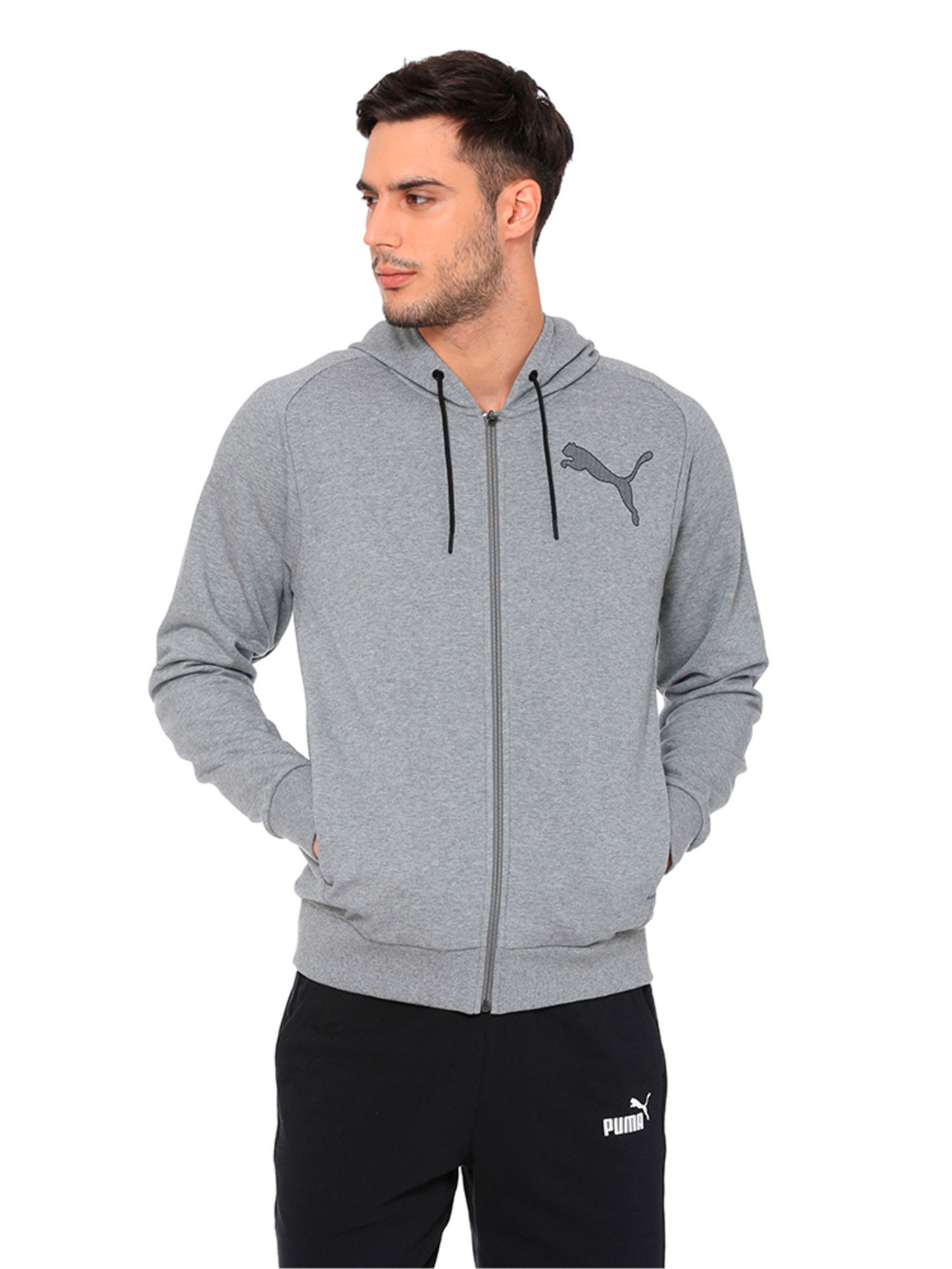 Puma modern sports hooded jacket hotsell