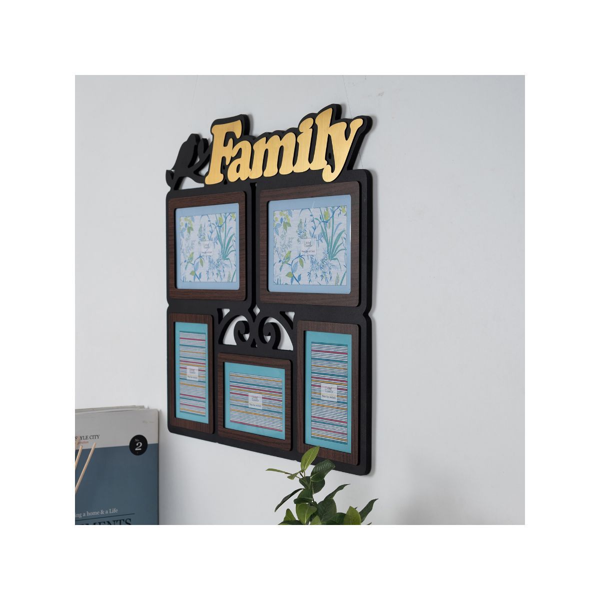 HomeTown Collage Photoframe Black Colour Buy HomeTown Collage