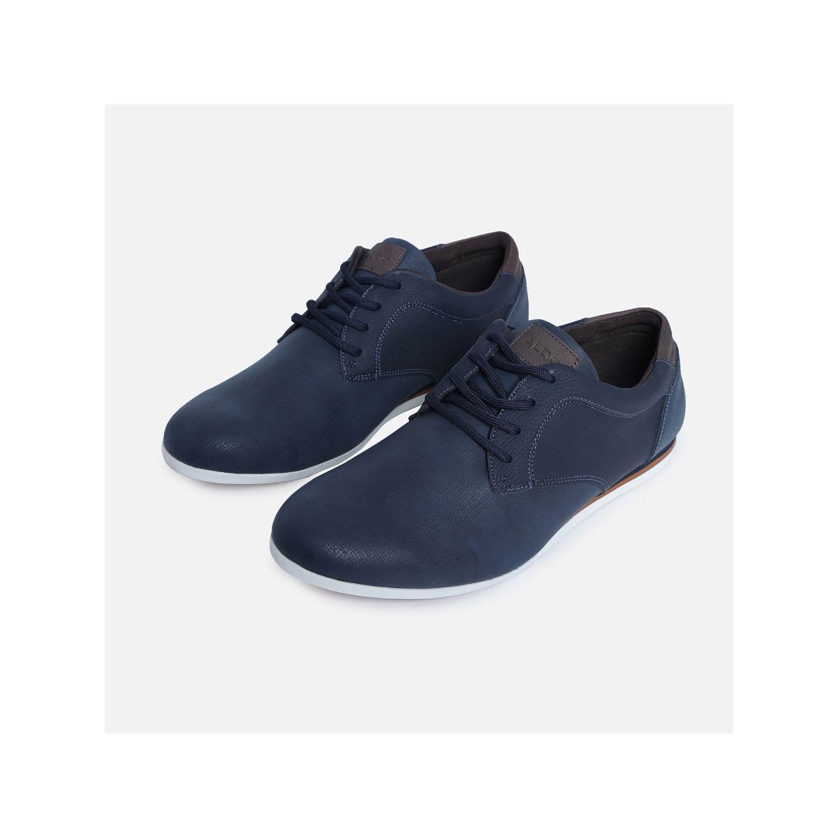 Aldo Banstock Solid Navy Blue Sneakers 