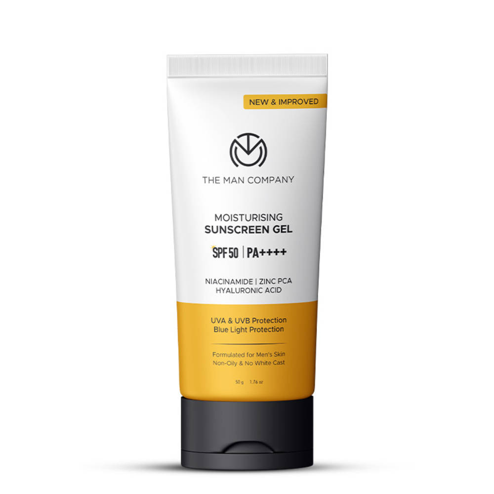 The Man Company Moisturising Sunscreen Gel For Men SPF 50 PA++++