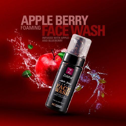 Buy Zobha Apple Berry Foaming Facewash Online