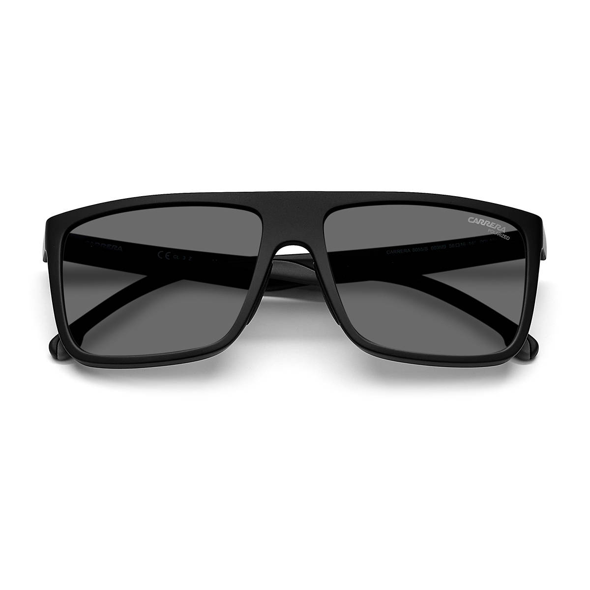 CARRERA Men Grey Rectangle Full Rim Sunglasses (58)
