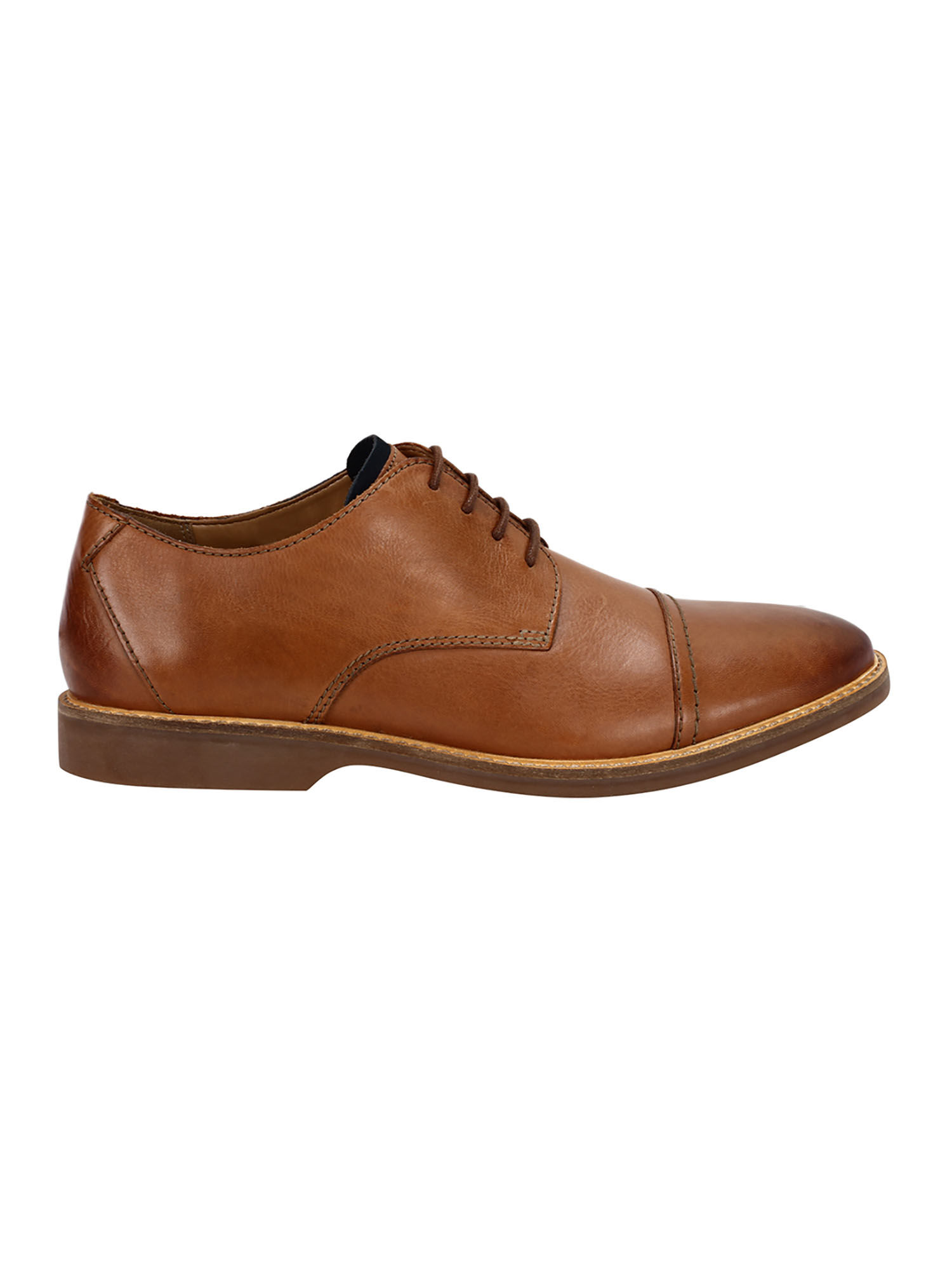 atticus cap tan leather