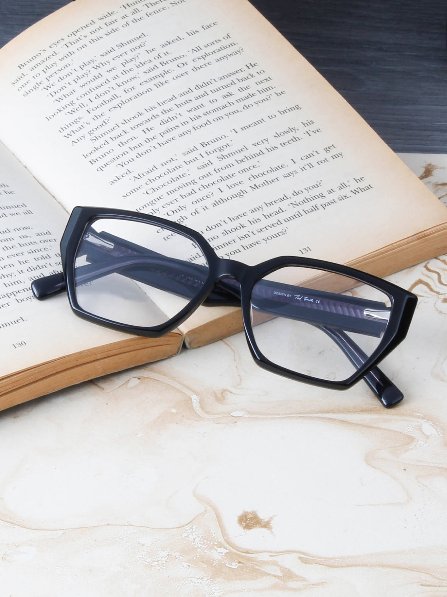 TED SMITH Women Full Rim Rectangle Spectacle Frames (AZZURA_C1)