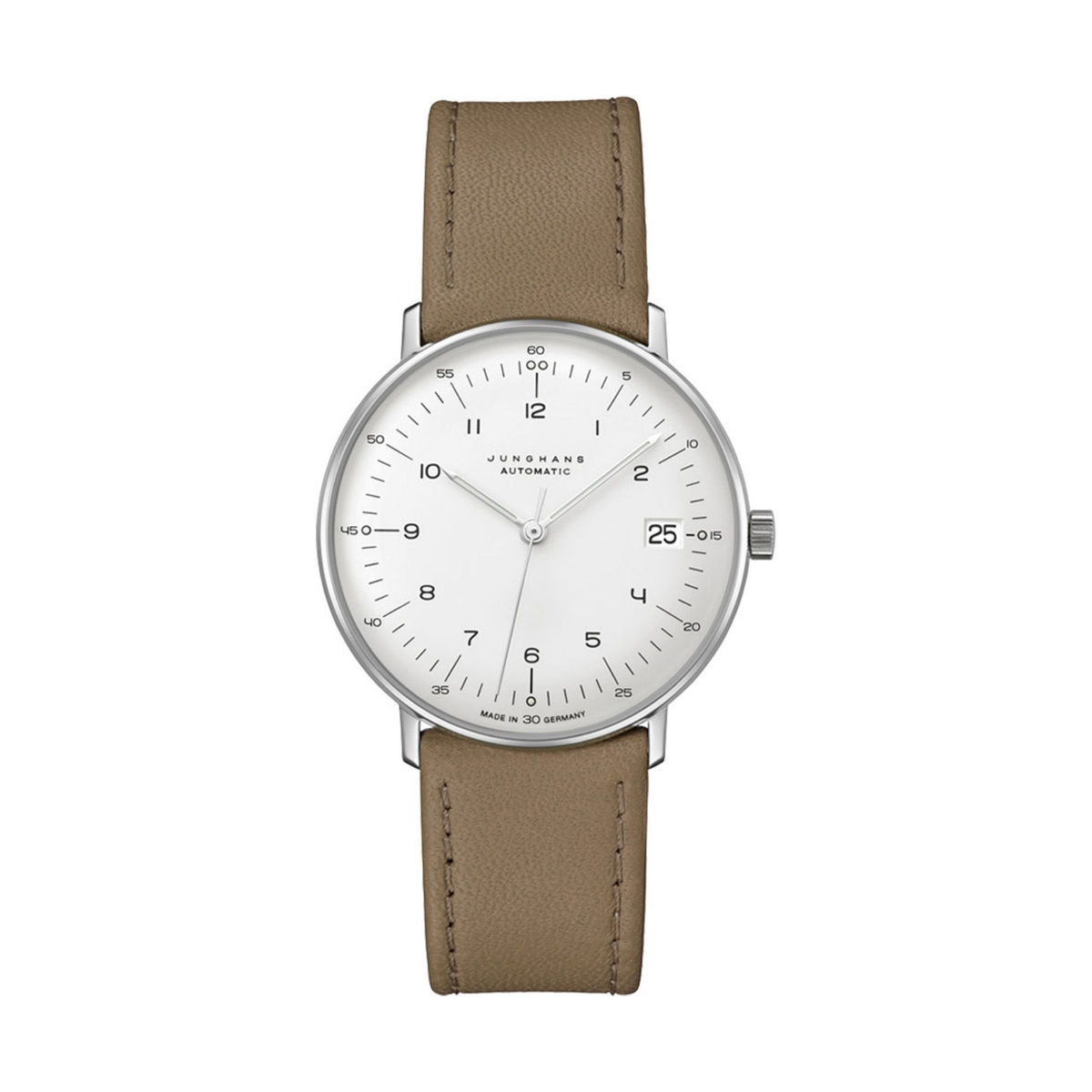 Buy Junghans Max Bill Date Analog Dial Color Silver Mens Watch