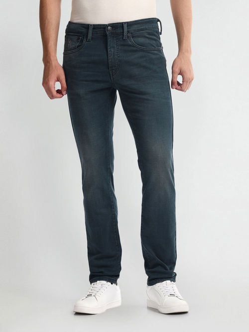 Buy POLO Regallo Skinny Fit Blue Jeans Online