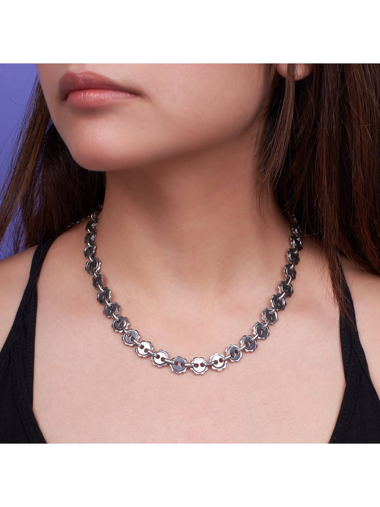 Salty Women Celestial Chain Silver Necklace