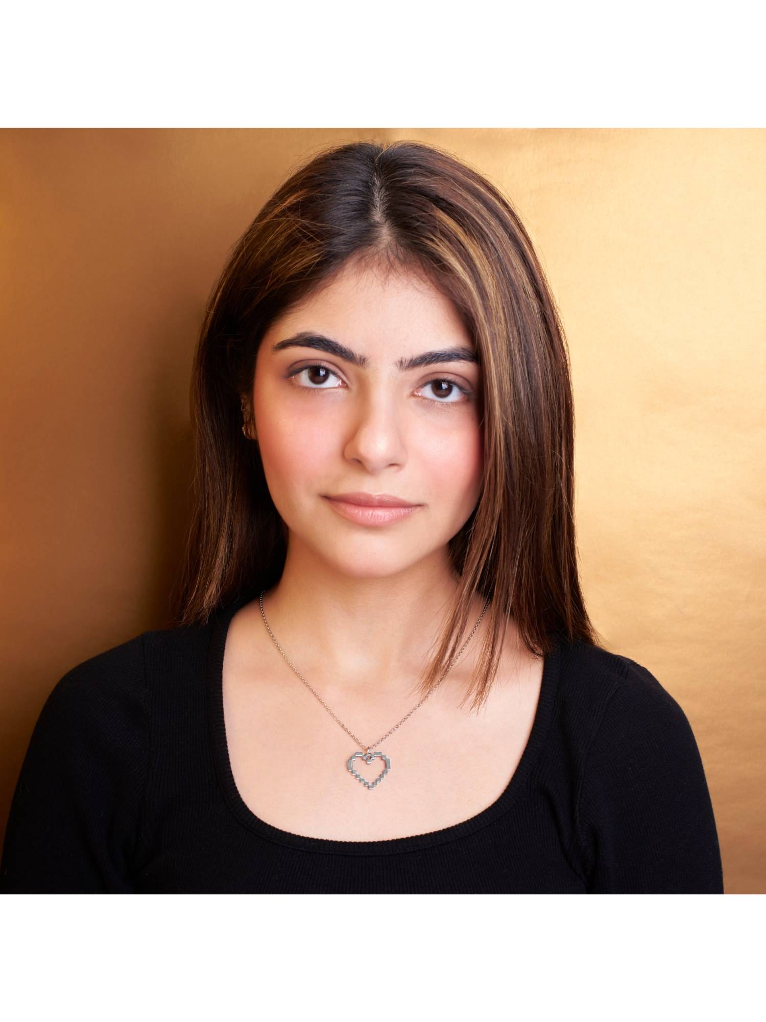 Salty Women Dreamy Heart Silver Necklace