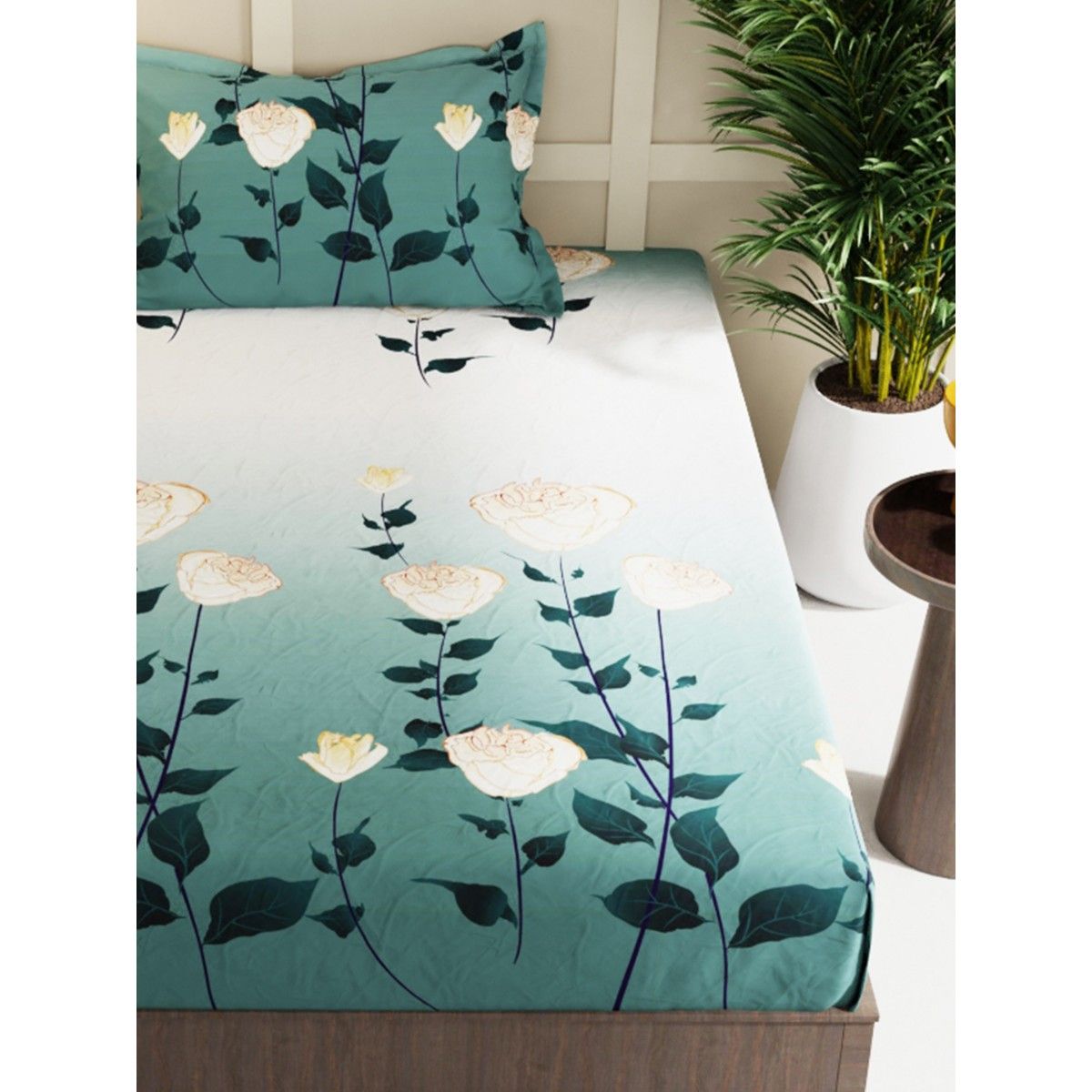 KOPA Micro Bedsheet With 1 Pillow Cover Floral Multi Single Buy KOPA