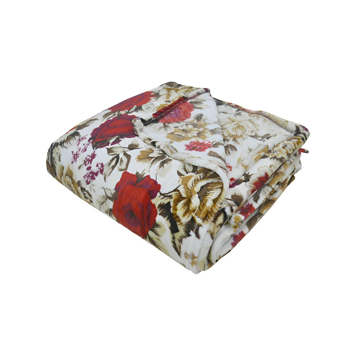 KOPA Microfiber Double Bed Ac Blanket Pride Nature Red Multi (Queen