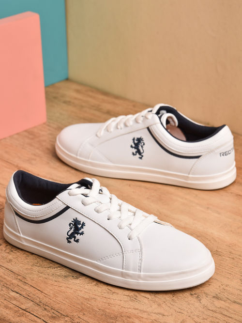 Red Tape Women Solid White & Brown Sneakers (UK 3) (White) At Nykaa, Best Beauty Products Online