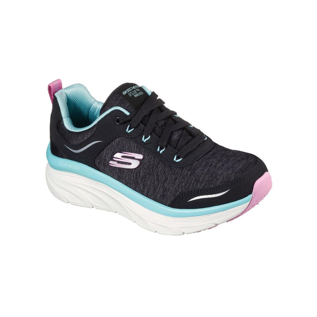 Buy SKECHERS Dlux Walker-cool Groove Black Dlux Casual Shoes Online