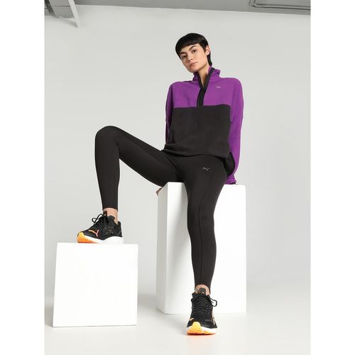 Puma FIT POLARFLEECE 1/2 ZIP Women Purple Jacket (XS)