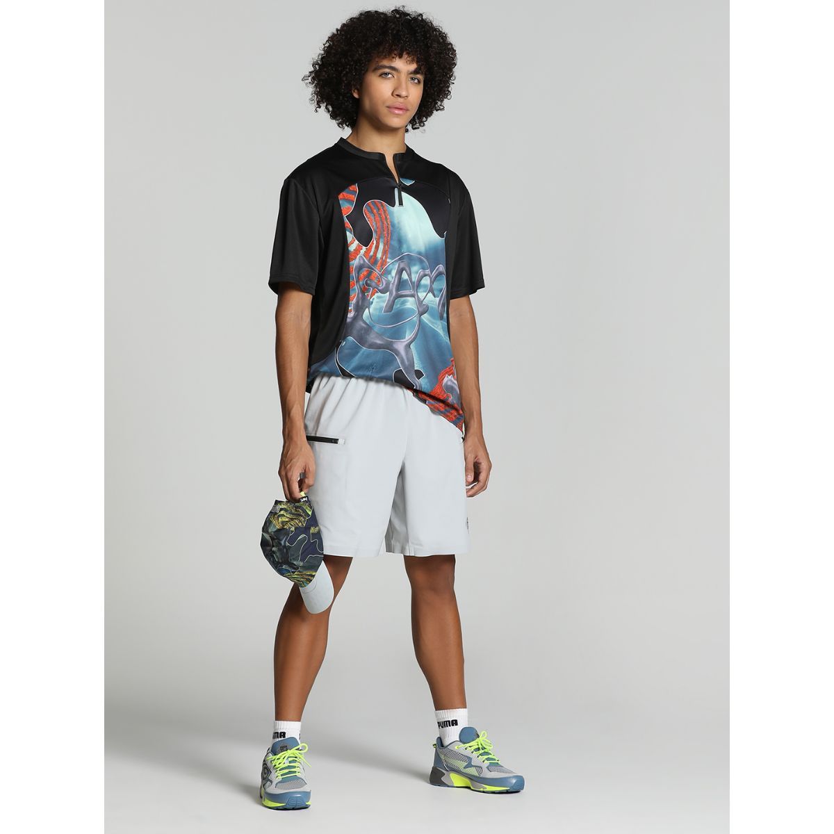 Buy Puma x P.A.M. Active Unisex Black T-Shirt Online