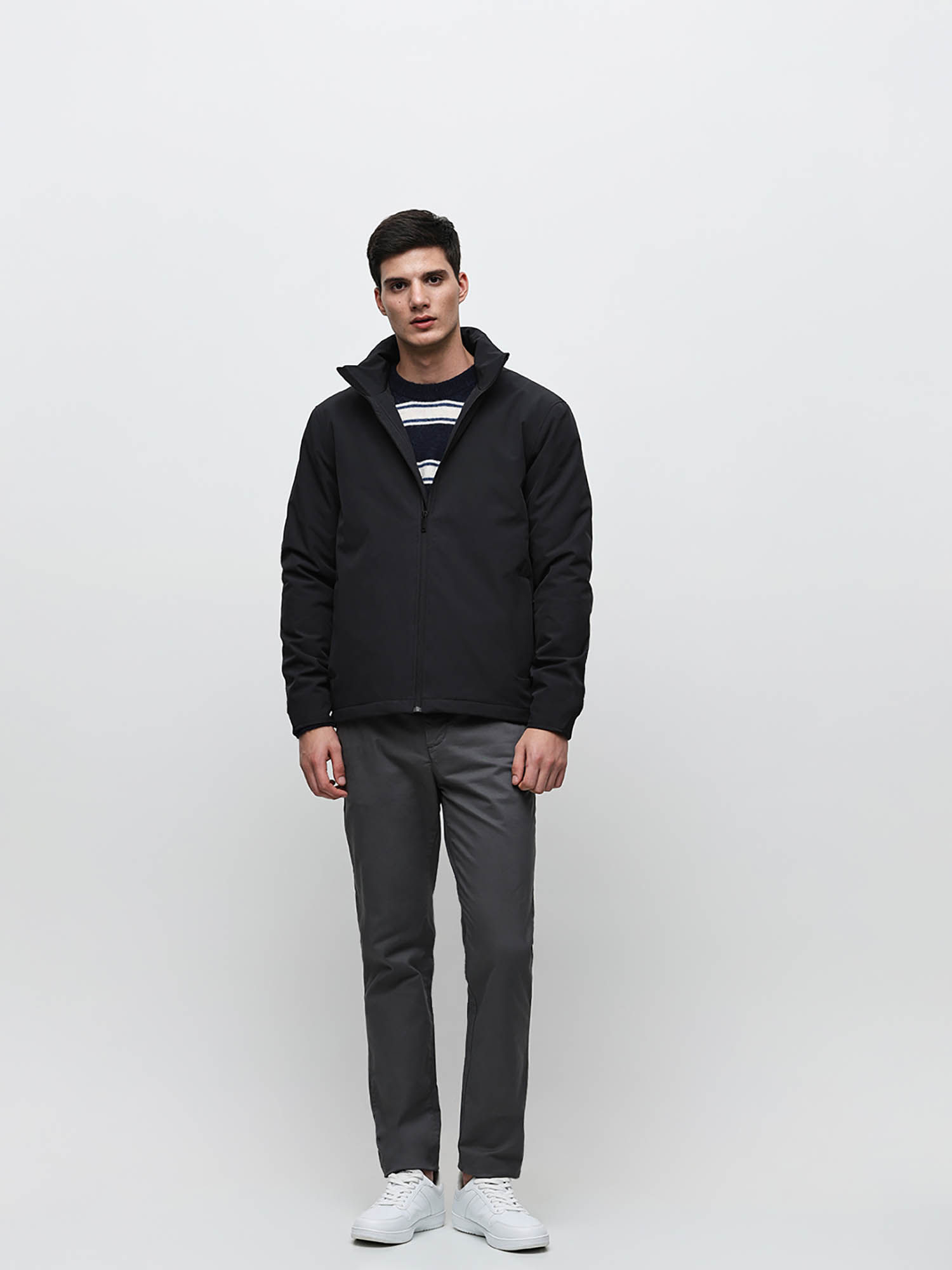 【Meravel】 ミーラベル Essential Padded Jacket Meravel】 Essential Padded Jacket（Black） Women's Winter Puffer