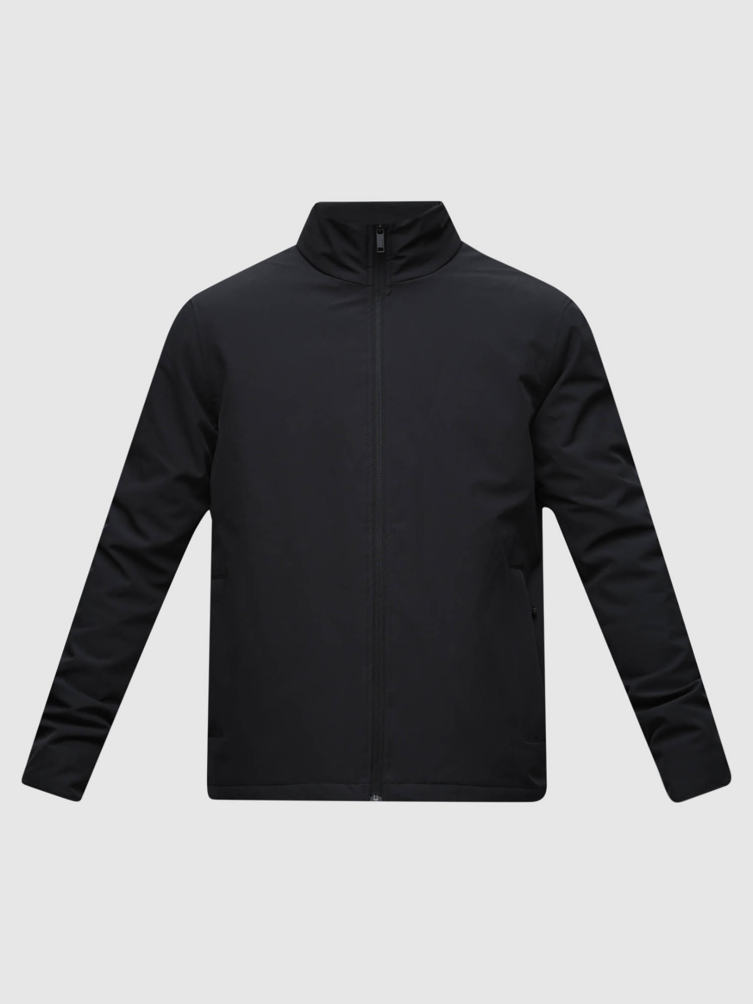 ジャケット・アウター fekete high-neck jacket Buy Selected Black High Neck Padded Jacket Online