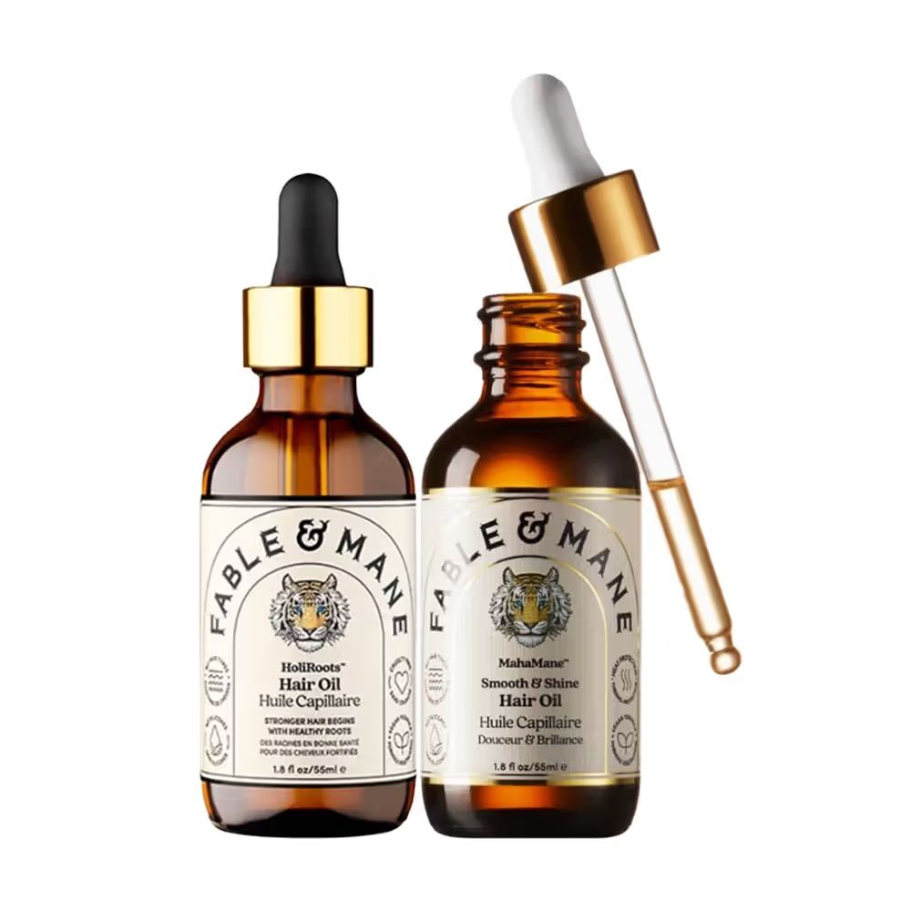 Fable & Mane Pre & Post Shampoo Hair Oils Duo