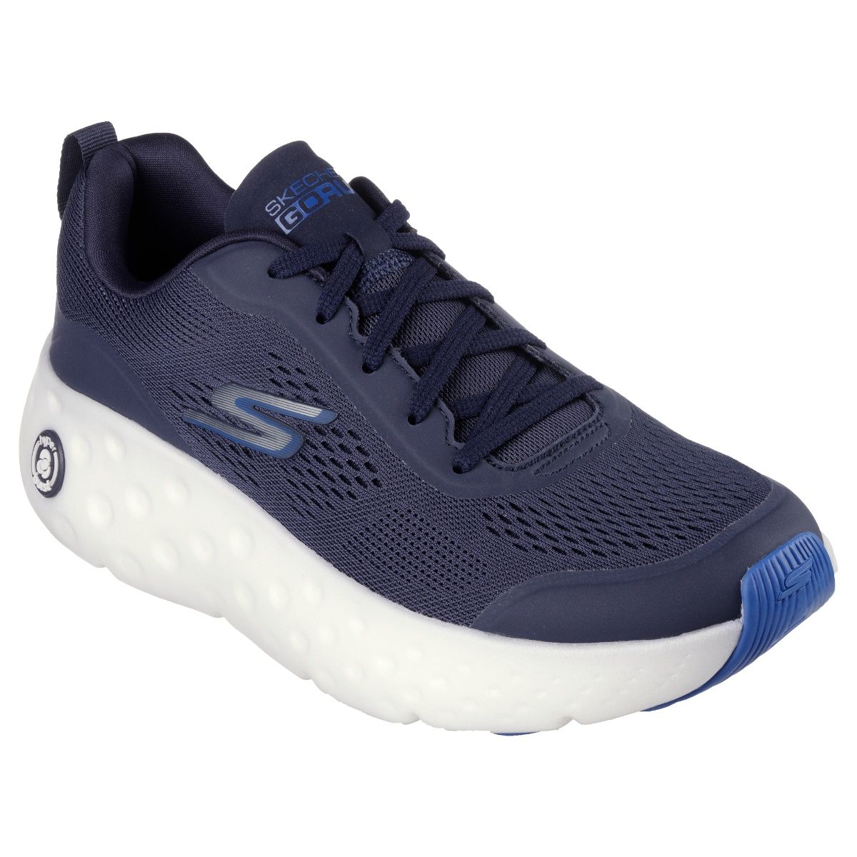 Skechers navy blue running shoes sale