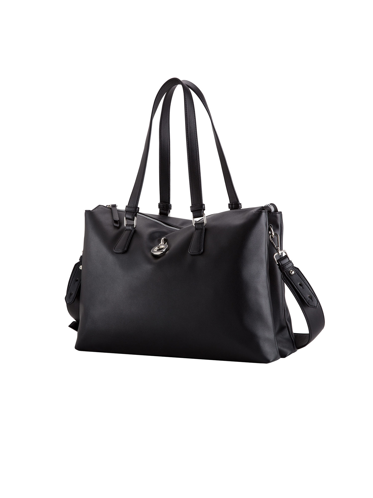 Buy CARPISA Black Antonina Shopping Bag Online